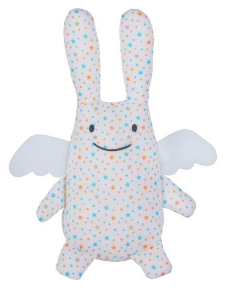 Trousselier Peluche Musicale Lapin Ange Etoiles - 24 cm
